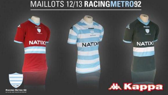 Racing Metro Rugby Jersey