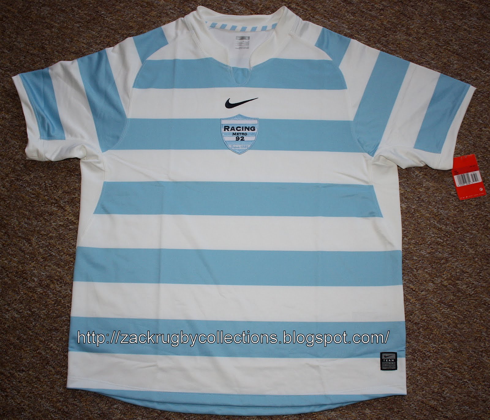 Racing Metro Rugby Jersey