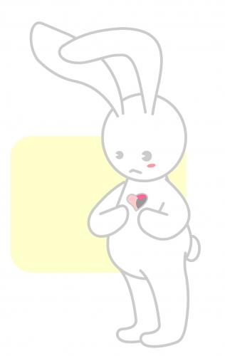 Sad Bunny Cartoon