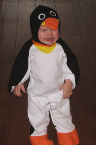 Sad Penguin Costume