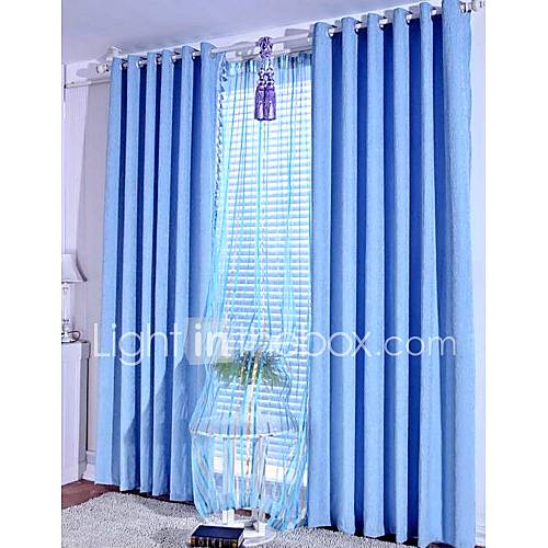 Sky Blue Curtains