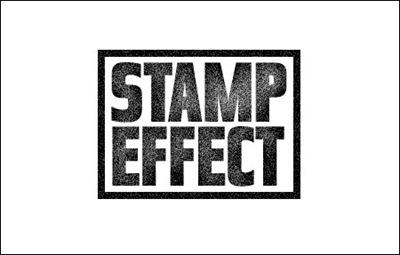 Stamp Effect Illustrator
