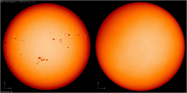 Sun Sunspots