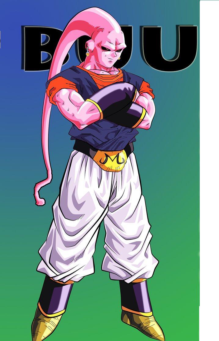 Super Buu Absorbs Goku