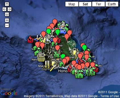 Tdu2 Map Hawaii Locations