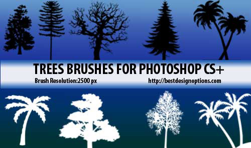 Tree Brushes Photoshop Free
