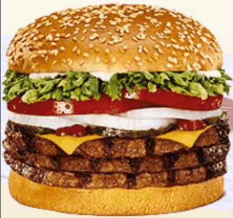 Triple Whopper Burger King