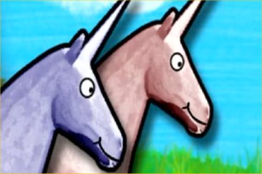 Unicorn Cartoon Character