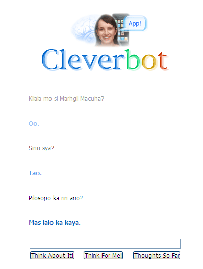 Who Are You Talking To On Cleverbot