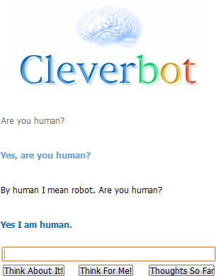 Who Are You Talking To On Cleverbot