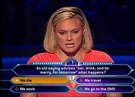 Who Wants To Be A Millionaire