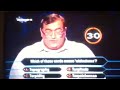 Who Wants To Be A Millionaire Funny Phone A Friend