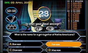 Who Wants To Be A Millionaire Game Online