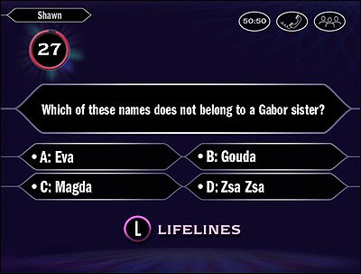 Who Wants To Be A Millionaire Game Show Template