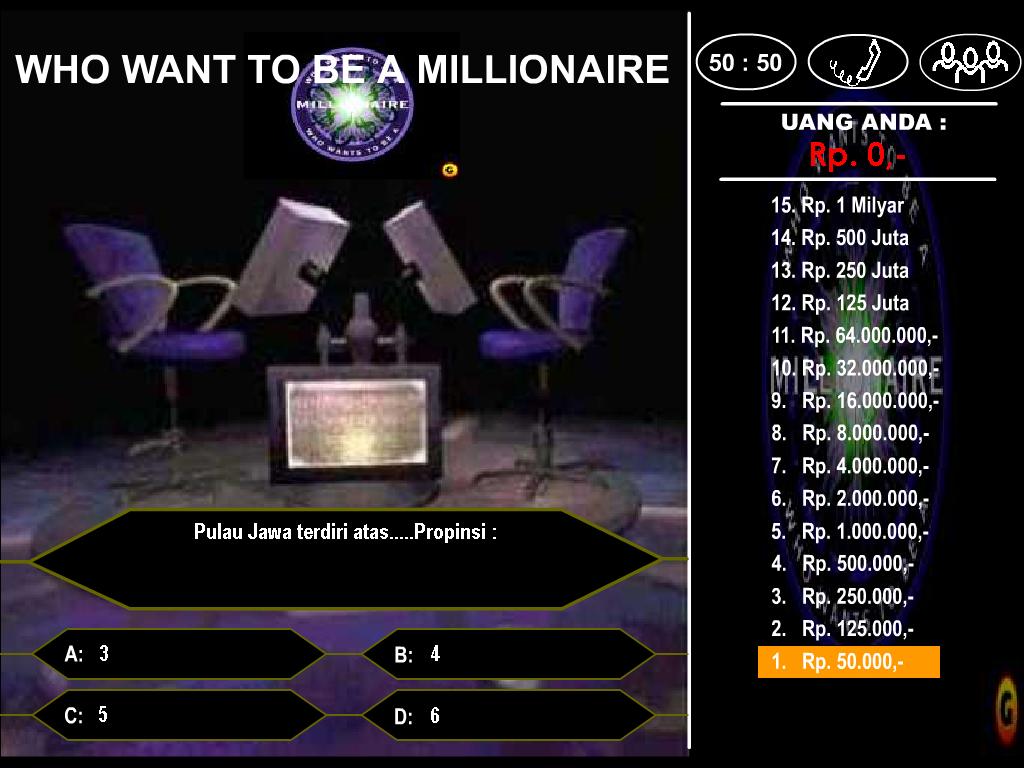 Who Wants To Be A Millionaire Game Template