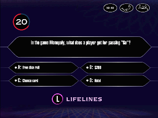 Who Wants To Be A Millionaire Lifelines