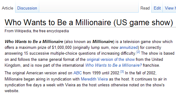 Who Wants To Be A Millionaire Template With Music