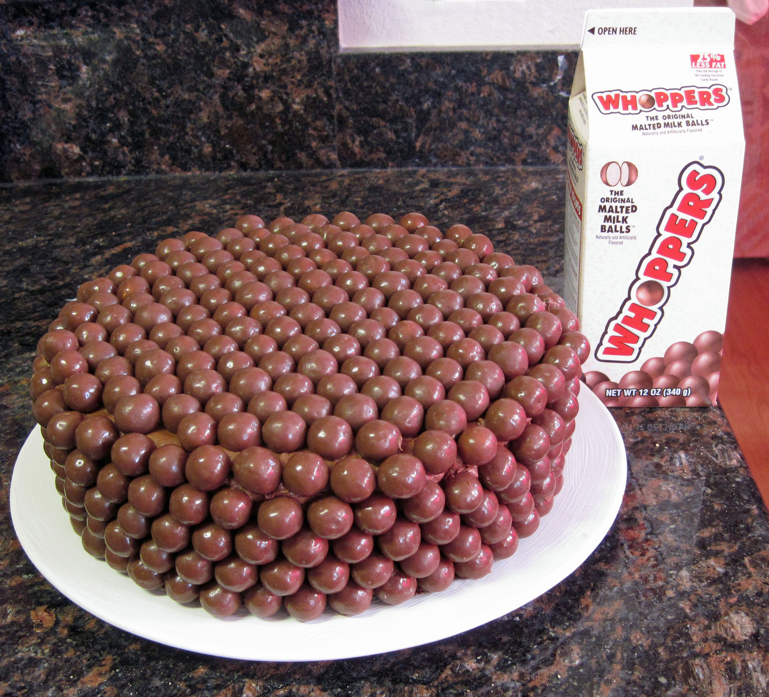 Whopper Candy Cake