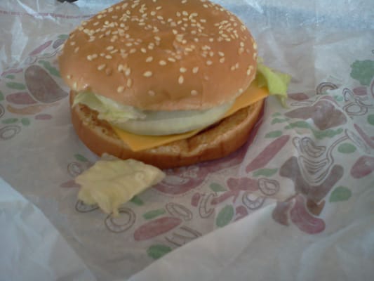 Whopper Jr With Cheese Calories