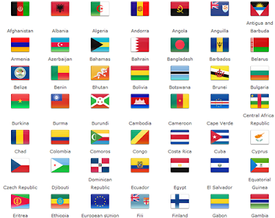 World Flags List