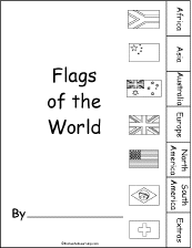World Flags With Names Printable
