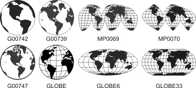 World Globe Clipart