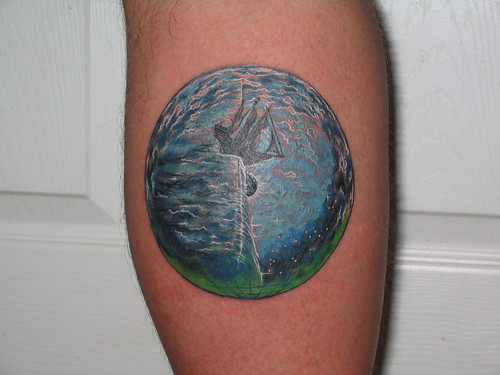 World Globe Tattoo