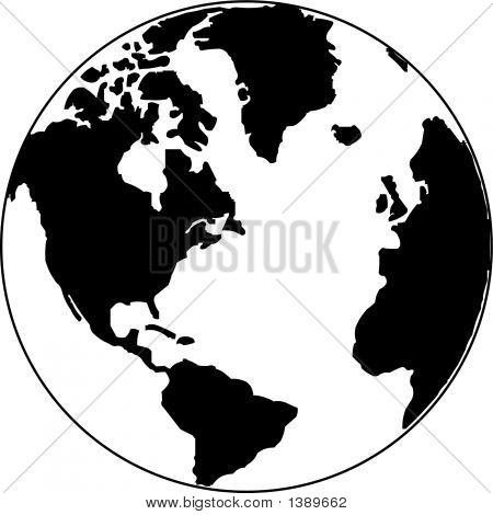 World Globe Vector