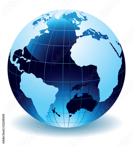 World Globe Vector