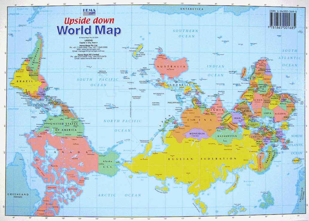 World Map With Countries Labelled
