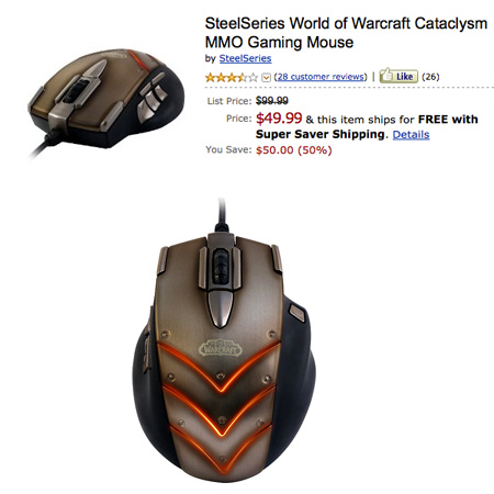 World Of Warcraft Cataclysm Mouse Review