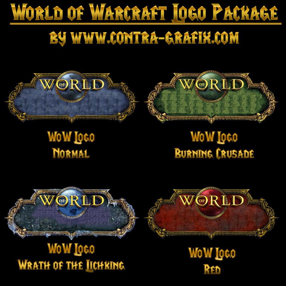 World Of Warcraft Logo Psd
