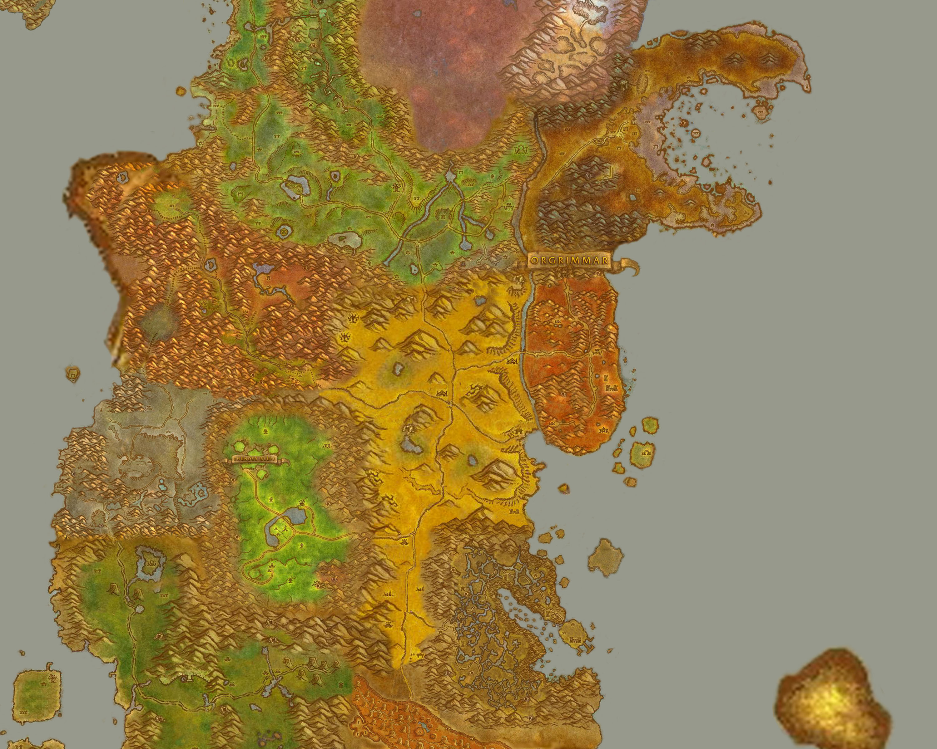 World Of Warcraft Map