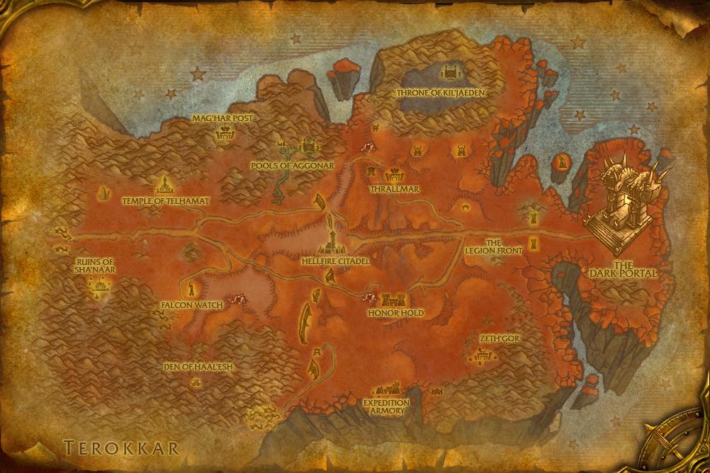 World Of Warcraft Map Coordinates