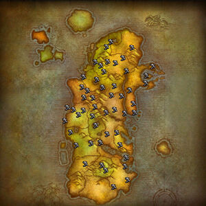 World Of Warcraft Map Kalimdor