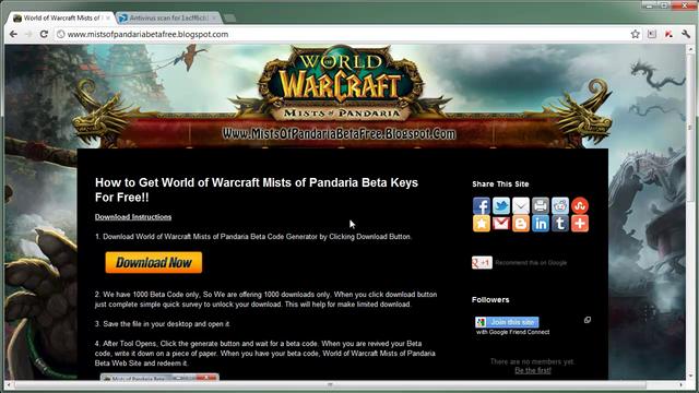 World Of Warcraft Mists Of Pandaria Beta Key Generator
