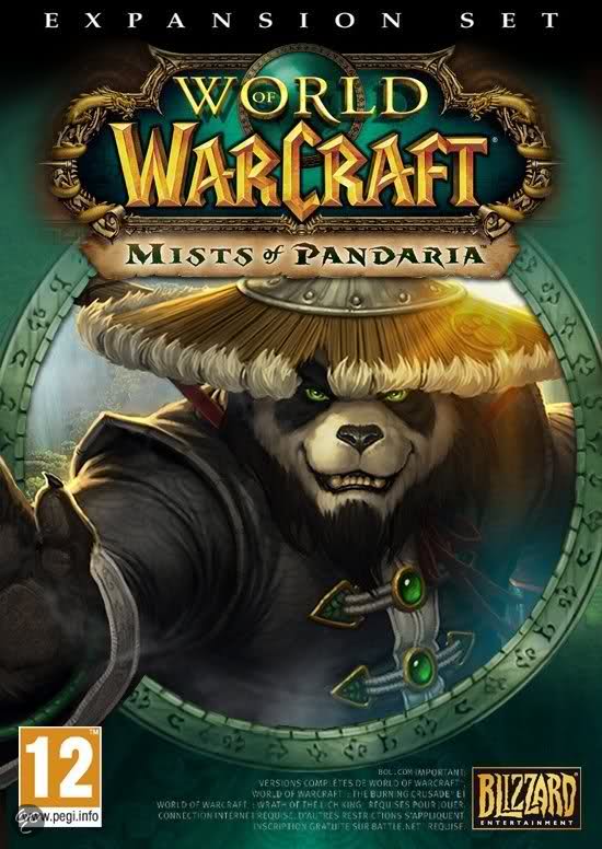 World Of Warcraft Mists Of Pandaria Box Art