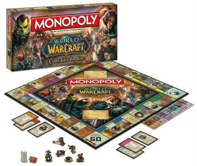 World Of Warcraft Monopoly Board