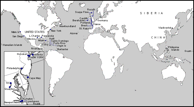 World War 1 Map Printable