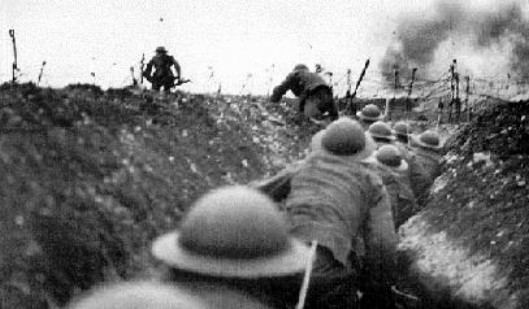 World War 1 Soldiers In Trenches