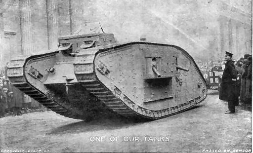 World War 1 Tanks Pictures