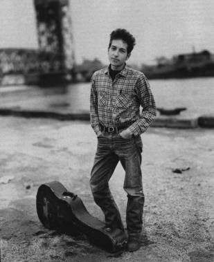 Young Bob Dylan Smoking