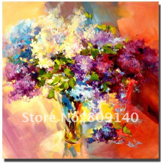 Abstract Art Paintings Flowers