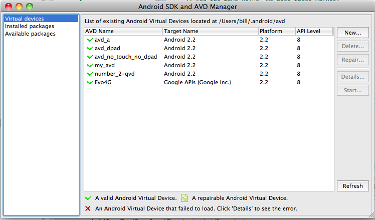 Android Dpad Example