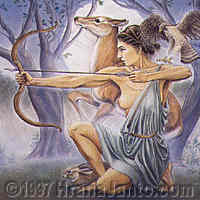 Artemis The Greek Goddess Of The Hunt And The Moon