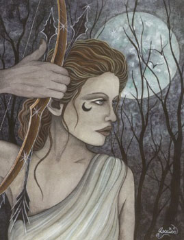 Artemis The Greek Goddess Of The Hunt And The Moon