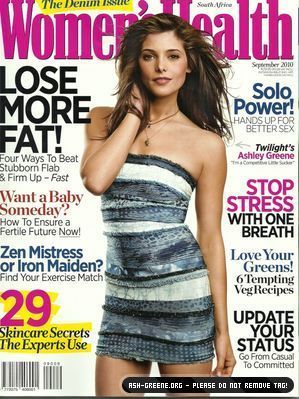 Ashley Greene Womens Health Magazine