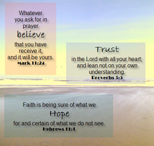 Bible Verses On Faith And Trust