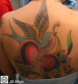 Broken Heart Tattoo Images