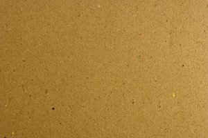 Brown Cardboard Texture
